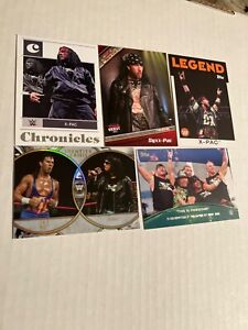 A 5 X-PAC topps wwe wwf tna WRESTLING CARDS born in Minneapolis MN
