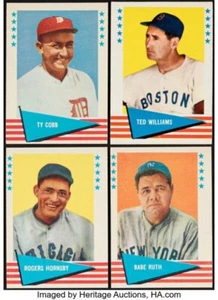 1961 Fleer Baseball Complete Set (154) - Picture 1 of 24