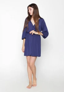 2019 Sexy Sleep Nice Nightgown Sleepwear Spandex Material in Silky Kimono Style. - Bild 1 von 19