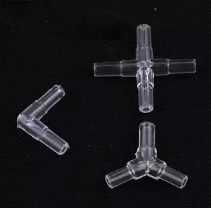 A Set Of Three-way And Four-way Elbow Aquarium Cylinder Air Pump - Picture 1 of 4