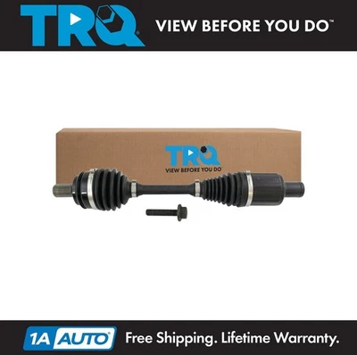 Conjunto de eje CV completo delantero TRQ y lado del conductor para MB W204 W207 4Matic Foto 1 de 4