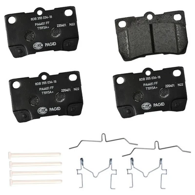 Hella Pagid 355034181 Disc Brake Pad Set For Select 06-13 Lexus Models - Image 1 of 4