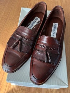 Florsheim Kilty Loafers Men's size 8.5 B Leather Dress Shoes Leather Sole - Picture 1 of 3
