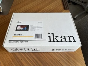 Ikan VH8 8-inch Camera Monitor with Canon E6 Battery Plate - Picture 1 of 8