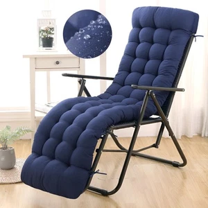 Outdoor Chaise Lounge Cushions, Waterproof Lounge Chair Cushion, Thickened 66... - Picture 1 of 5