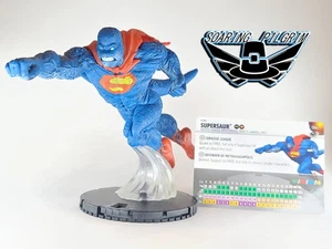 DC Heroclix SUPERSAUR + TEAM-UP CARD - 066 - Jurassic Booster Masters of Time - Picture 1 of 2