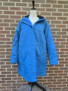 L.L. Bean Women’s Winter Warmer Coat #271139 Teal Sz 2XL Hooded Lined - Picture 1 of 11