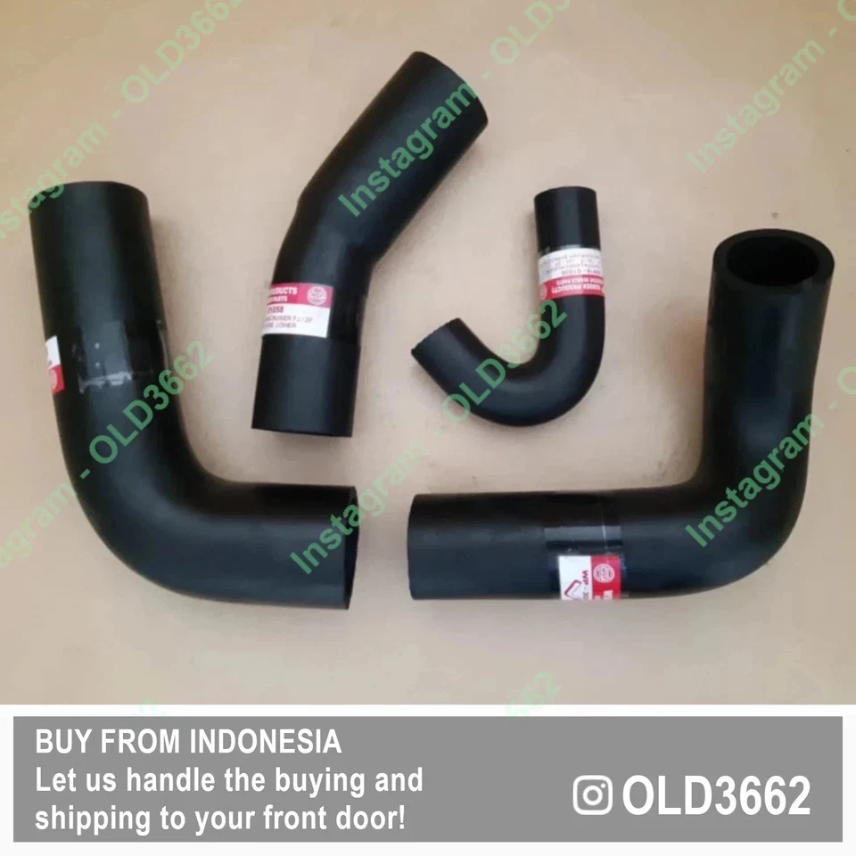 Kit de goma de manguera de radiador para Toyota Land Cruiser FJ40 FJ45 FJ43 FJ55 16571-60090 Foto 1 de 4