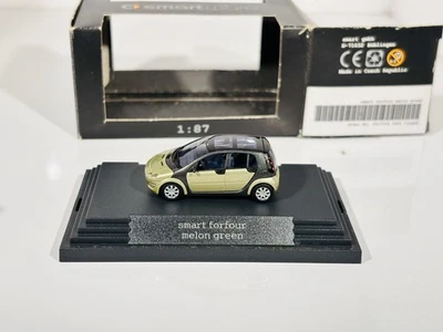 Smartware 1/87 Scale Smart Forfour - Melon Green - Boxed - Image 1 of 4