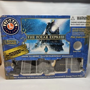 Lionel Polar Express G-Gauge Train Set 7-11022 Battery Powered Remote Controlled - Picture 1 of 23