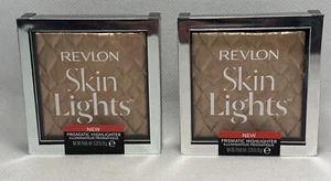 2 Revlon Skin Lights Prismatic Highligher, #202 Twilight Gleam, 0.28oz/8g New - Picture 1 of 4