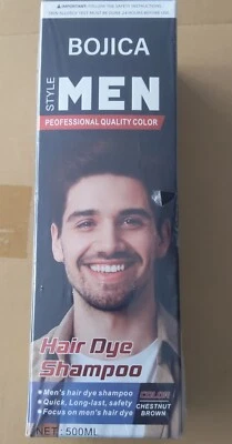 Falsa de tinte de cabello castaño instantáneo Bojica. Semiperm. 3 en 1 Color de pelo 500 ml Foto 1 de 4