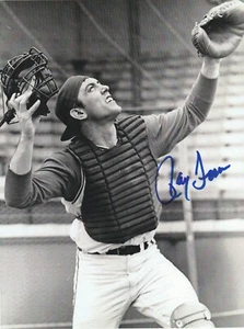 RAY FOSSE CLEVELAND INDIANS ACTION SIGNED 8x10 - Picture 1 of 1