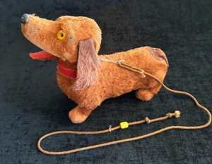 Vintage Toy Dachshund 1960s Battery Operated Sausage Dog - Picture 1 of 6