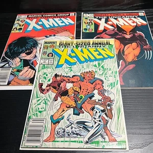 Uncanny X-Men Lot – Issues #170 & #173 w/ Annual #11 (Marvel Comics) - Picture 1 of 6