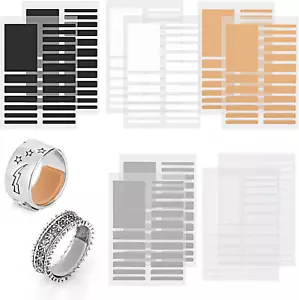 10 Sheets Ring Sizer Adjuster for Loose Ring Invisible Soft Ring Guards Resizer - Picture 1 of 12