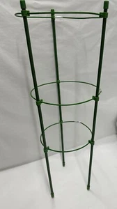 Climbing plant support trellis rings stakes tomato pots no assembly metal - Picture 1 of 4