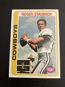 1978 Topps Football Roger Staubach ( Cowboys ) #290
