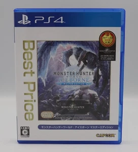 Monster Hunter World: Iceborne Master Edition PS4 Japanese Game Region Free Used - Picture 1 of 3
