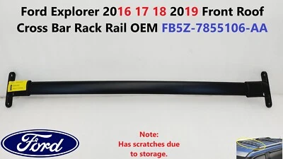 Ford Explorer 2016 17 18 2019 Front Roof Cross Bar Rack Rail OEM FB5Z-7855106-AA - Image 1 of 4