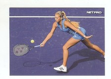 ANNA KOURNIKOVA 2003 NetPro PHOTO CARD #4 Tennis ROOKIE Card RC 