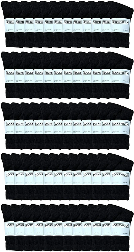 Paquete de 60 calcetines Yacht & Smith de algodón premium para niños grises 4-6 - calcetín doble para niños Foto 1 de 1