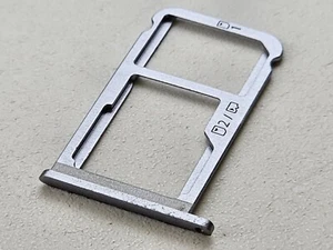 OEM SIM Tray & microSD Card Holder Part for ZTE Axon 7 Mini B2017G - Silver - Picture 1 of 2