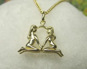 Pendentif Signes Du Zodiaque Double 333 Or - Imagen 1 de 1