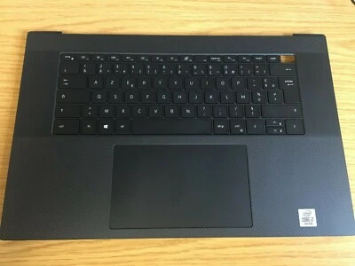 Dell XPS 9500 Palmrest w/ FRENCH Keyboard & Touchpad 00YK54 0YK54 (PS11) - Image 1 of 4