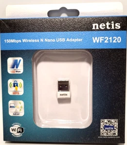 Adaptador USB inalámbrico N Nano Netis WF2120 150Mbps para Windows, MAC, Linux *NUEVO* - Imagen 1 de 3