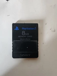 Sony Playstation 2 PS2 Official OEM MagicGate 8mb Memory Card Genuine SCPH-10020 - Picture 1 of 2