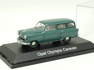 Schuco 1/43 - Opel OLYMPIA Caravana Verde - Imagen 1 de 1
