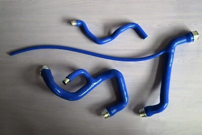 Silicone Hose For MERCEDES-BENZ C300/C350 W204 6.2 08-14 W/Aluminum Joints Blue - Image 1 of 4