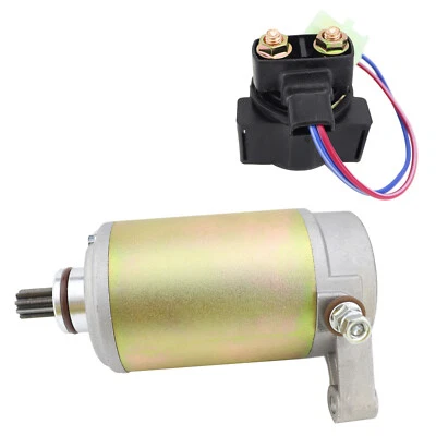 Starter For YAMAHA Big Bear 350 YFM350FW 1987-1996 With Relay 1UY-81890-00-00 - Image 1 of 4