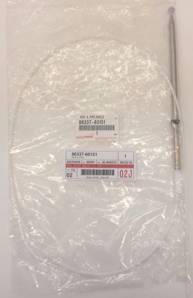 LEXUS OEM FÁBRICA ANTENA MÁSTIL Y CABLE 1998-2007 LX470 86337-60151 Foto 1 de 1