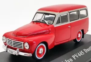 Atlas 1/43 Scale Model Car V004 - Volvo PV445 Duett - Red - Picture 1 of 5