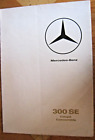 Mercedes 300Se Brochure.
