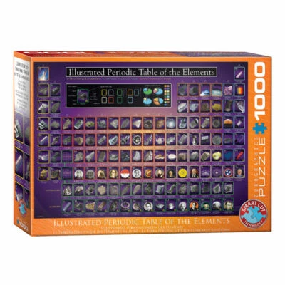 Eurographics jigsaw puzzle periodic table of the elements, chemistry, 1000 pi... - Image 1 of 3