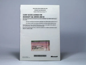 5 Zugriffslizenzen (User) für Microsoft SQL-Server 2008 Standard R2/R1 OEM - neu - Bild 1 von 1