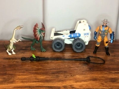 Lote Jurassic Park: Eddie Carr Series 2, JP11 Dilophosaurus, Coelophysis + (1993) - Imagem 1 de 4