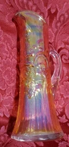 Vintage Very Rare Fenton CGA Marigold Carnival Glass Mini Pitcher Souvenir Piece - Picture 1 of 5
