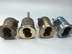 Best Style Rim Cylinder Housings - Set of 4 - Finish varies -locksmith - Picture 1 of 11