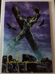 WOLVERINE #1 SIGNED W/CoA By MICO SUAYAN X-MEN #251 HOMAGE VIRGIN VARIANT NM - Picture 1 of 3