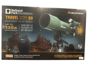 National Park Foundation Celestron Telescope Travel Scope 60 #22005 - Picture 1 of 2