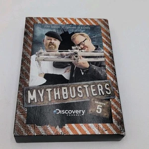 Mythbusters The Complete Season 5 DVD Discovery Channel 6 Disc Set 31 Episodes - Picture 1 of 5