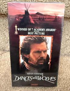Dances With Wolves new unopened VHS 1990 original movie cassette. - Picture 1 of 4