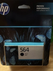 Nuevo cartucho de tinta negro de rendimiento estándar HP 564 (CB316WN#140) genuino - Imagen 1 de 2