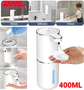 Dispenser Sapone Sensore Automatico Dispenser Sapone Schiuma Dispenser Sapone Liquido 400ML' - Foto 1 di 16