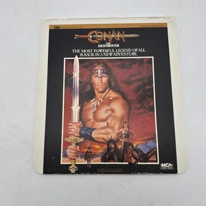 Conan the Destroyer (1984) Vintage CED RCA SelectaVision Videodisc TESTEDWORKING - Bild 1 von 2