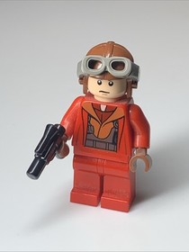 LEGO Star Wars Naboo Fighter Pilot Minifigure SW0340 From Sets 7877 9674